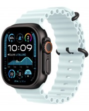 Каишка Apple - Ocean Black Titanium, Apple Watch, 49 mm, Ice Blue -1